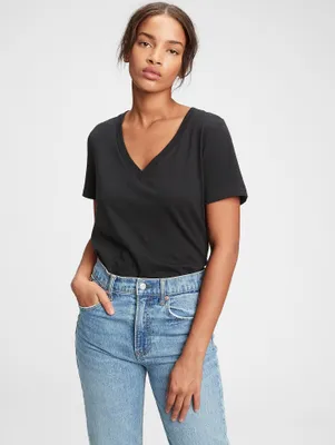 Produktbild von T-Shirt organic vintage in- neck GAP