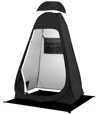 Produktbild von Aufblasbares Toilettenzelt, Privatsphärenzelt für Camping, 120 x 120 x 190 cm