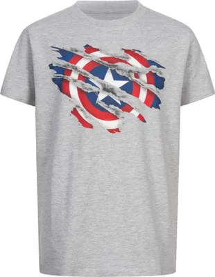 Image de UK 12-13 152-158|Captain America MARVEL Kinder T-Shirt FBBTS200SPO