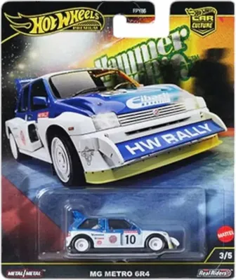 Obrázek produktu pro Hot Wheels HRW09, Auto, 3 rok/roky, Plast, Kov, Modrá, Bílá