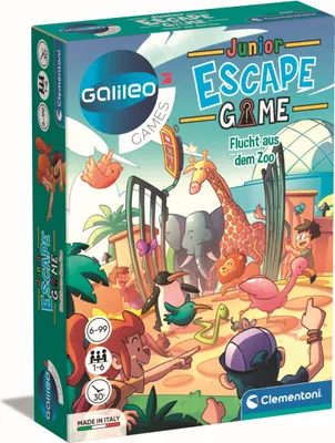 Produktbild von Escape Game Junior - Flucht aus dem Zoo