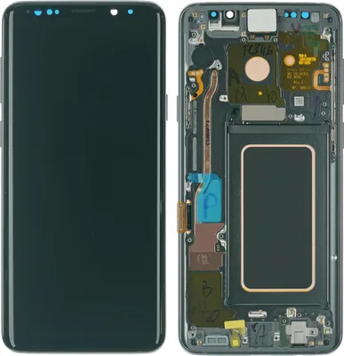 Produktbild von Display für Samsung Galaxy S9+ (SM-G965F) Farbe: Grau (Grey) Displayglas Touchscreen Bildschirm