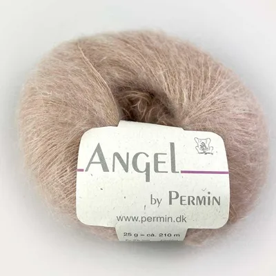 Zdjęcie produktu dla Angel by Permin – luksusowa przędza z moheru i jedwabiu (70/30) (31 kamel)