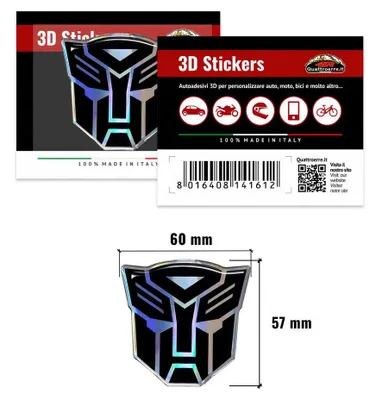 Image de Sticker 3D Transformer HQ