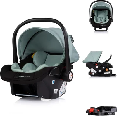 Produktbild von Chipolino Set Babyschale Isofix-Basis-Station Amore i-Size Gruppe 0+ (0 - 13 kg) türkis