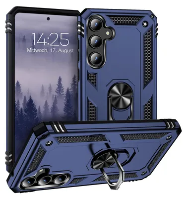 Produktbild von Armor Outdoor Handyhülle für Samsung Galaxy A55 5G Handy Panzer Case Cover Schutzhülle Farbe: Blau