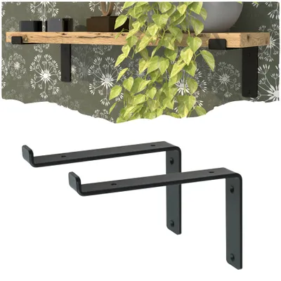 Produktbild von Wandhalterung für Regal 208 x 130 x 38 mm, 2 Stück