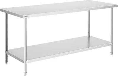 Produktbild von Vorbereitungstisch Arbeitstisch Lebensmittelzubereitung 762x1829mm