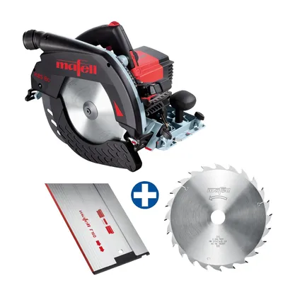 Produktbild von MAFELL K85 Ec Handkreissäge Kreissäge 88mm Schnitttiefe inkl Führungsschiene 160