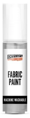 Produktbild von PENTART-Farbe für helle und dunkle Textilien, 20 ml, GRAU