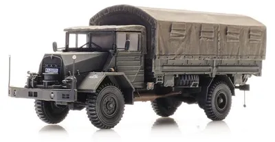 Produktbild von Artitec 6870415 - 1/87 / H0 MAN 630 L2 AE Cargo mit Wendevorbau Bundeswehr