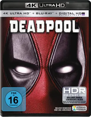 Produktbild von Deadpool #1 (UHD+BR) 4K Ultra HD Min: 108DD5.1WS 2Disc