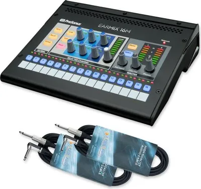 Produktbild von Presonus Earmix 16M 16-Kanal Monitor-Mixer mit 2x Kabel