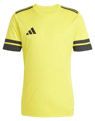 Productafbeelding van Adidas Squadra 25 Shirt Korte Mouw Heren - Geel / Zwart | Maat: M