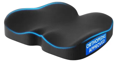 Obrázok produktu pre Ergonomická sedacia podložka z pamäťovej peny na zmiernenie bolesti kostrče