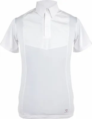 Productafbeelding van Aubrion - Manchetknopen voor heren, kortärmig overhemd, model ER1890 (XXL) (wit)