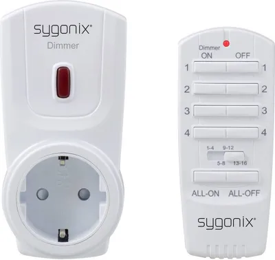 Produktbild von RSL Dimmer-Set Zwischenstecker Schaltleistung (max.) 300 W Reichweite max. (im Freifeld) 70 m