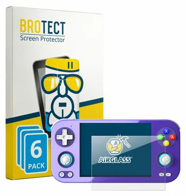 Produktbild von 6x BROTECT Schutzglas für Anbernic RG 476H Schutzfolie Panzer Folie Glas Display Schutz klar