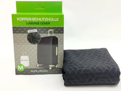 Produktbild von Worldpack Koffer-Schutzhülle M schwarz