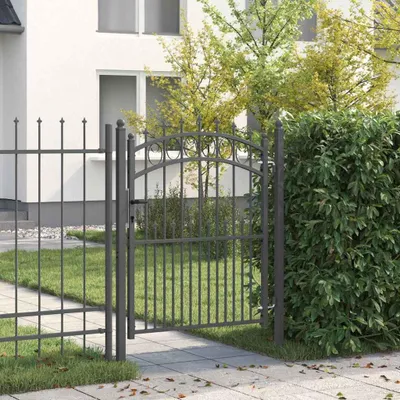 Zdjęcie produktu dla Brama ogrodzeniowa z kolcami EMMEN 150 x 100 cm
