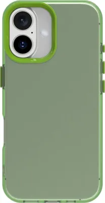 Produktbild von Mobigear Crystal iPhone 16 Hülle Hardcase Backcover - Grün