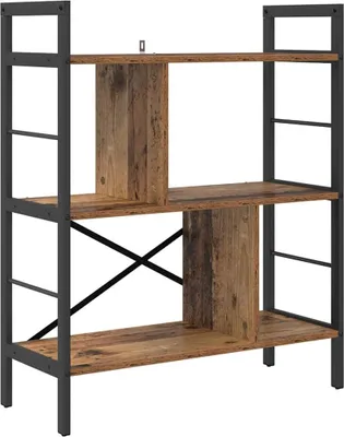 Obrázok produktu pre Regál na knihy Staré drevo 75 x 30 x 91 cm Kompozitné drevo