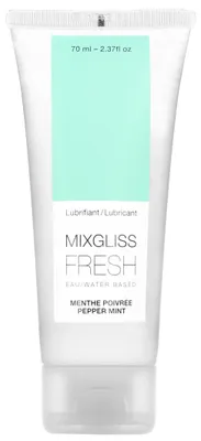 Imagen del producto de Mixgliss - Lubricante Base Agua Efecto Frio Sabor A Menta 70 Ml