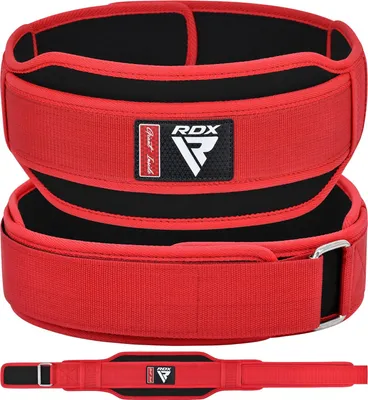 Immagine prodotto di RDX Cintura per sollevamento pesi RX5 rosso L