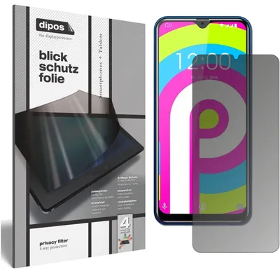 Produktbild von Oukitel C 15 Pro Blickschutzfolie matt Schutzfolie Folie Display Schutz dipos
