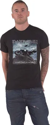 Obrázok produktu pre Iron Maiden - Tričko "The Writing On The Wall" pre mužov/dámy Uni RO4312 (L) (Black)