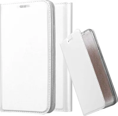 Immagine prodotto di Cadorabo custodia per cellulare per LG G2 MINI custodia protettiva in argento Cover Etui Book Case Booklet
