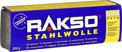 Produktbild von Rakso Stahlwolle 200g Grad 5 GP: 2,25 ?/100g