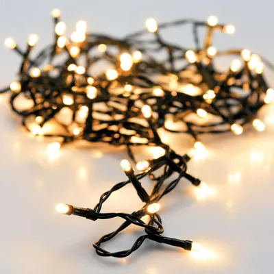 Image de Guirlande Led Ip44 Lumière Chaude, 48 Leds, Ampoules De 5mm 4m