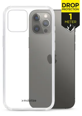 Produktbild von Mobilize Naked Protection Durchsichtig iPhone 12 Pro Max Hülle Hardcase Backcover Stoßfest - Transparent
