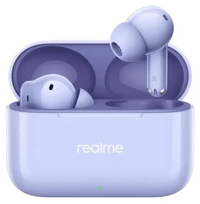 Produktbild von Realme Buds T200 Kabellose Ohrhörer Lila (Dreamy Purple)