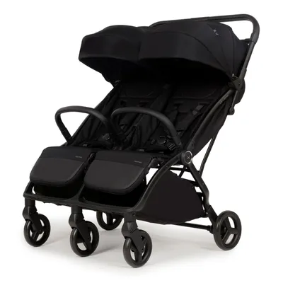 Produktbild von Adamex Duo Geschwisterwagen & Zwillingswagen bis 22 kg pro Sitz ALTO Schwarz