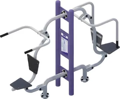 Produktbild von Straßensportgeräte Multifunktionstürme Bauchtrainer Klimmzugstangen Beinpresse