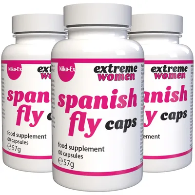 Produktbild von Spanish Fly für Frauen - 180 Kapseln (3x 60 Kapseln), 3er Pack