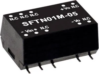 Zdjęcie produktu dla MEAN WELL SFTN01M-15 Zasilacz i konwerter napięcia (SFTN01M-15)