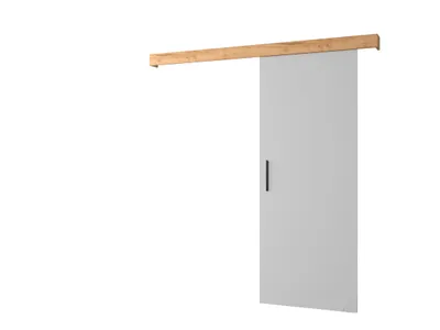 Obrázek produktu pro MOB, Posuvné dveře - 90 cm - Sharlene I (bílá matná + craft gold + černá)