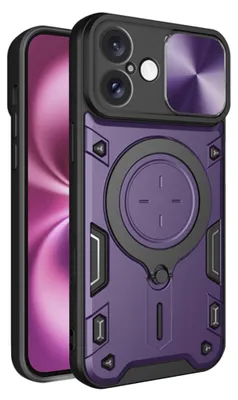 Zdjęcie produktu dla Techsuit CamGuard Pro etui na iPhone 16 Plus – fioletowe