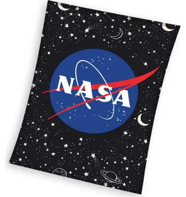 Zdjęcie produktu dla Koc dziecięcy NASA Kosmos 130x170 cm