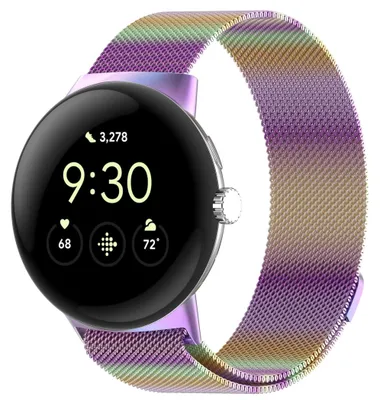 Obrázok produktu pre Kovový remienok na inteligentné hodinky pre Google Pixel Watch 4 / 3, 45 mm, magnetický, farebný