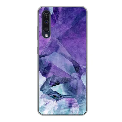 Produktbild von MuchoWow® Handyhülle Schutzhülle Hülle für Samsung Galaxy A50 Mineralien - Naturstein - Kristalle Silikon Softcase Handy Hülle - Mobiltelefonhülle