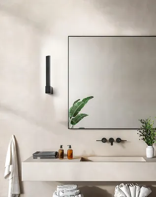 Image de Applique Murale Led Inclinable Orientable Noire Elle 14W Perenz