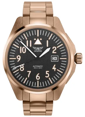 Zdjęcie produktu dla Zegarek  Aviator V.3.39.2.339.5 różowe złoto