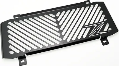 Image de ZIEGER Protège radiateur compatible avec Kawasaki Z650 Logo noir