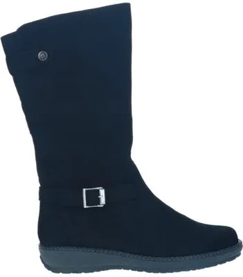 Produktbild von Waldläufer Hoja Stiefel (Langschaft), Futter echt Lammfell, Bear (Nubuk), Weite H, schwarz 533904-165-001 43