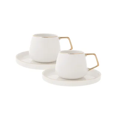 Produktbild von Karaca Saturn 2er-Set Kaffeetassen