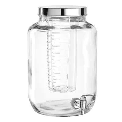 Image de Leonardo Succo Distributeur de boissons avec socle, distributeur de boissons, distributeur d'eau, verre, 7 L